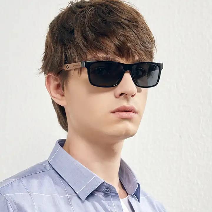 KINGSEVEN Design Men Glasses Reinforced Hinge Wood Handmade Temples Sunglasses Polarized Lens Women Eyewear Sun Glasses2