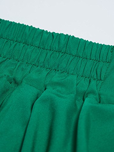 CHOiES record your inspired fashion Women's Pink/BlackBlue/White Solid High Waist Trumpet Midi Skirt (10 Colors)3