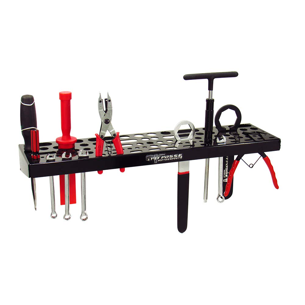 Pit Posse Pp2670bk Noir Outil de fixation murale Organiseur