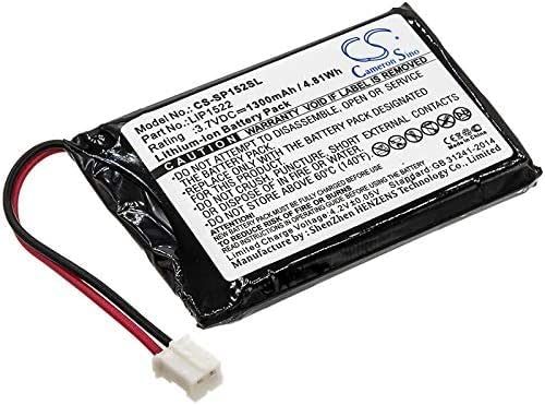 CS-SP152SL Battery 1300mAh Compatible with [Sony] CUH-ZCT1E, CUH-ZCT1H, CUH-ZCT1J, CUH-ZCT1K, CUH-ZCT1M, CUH-ZCT1U, Dualshock