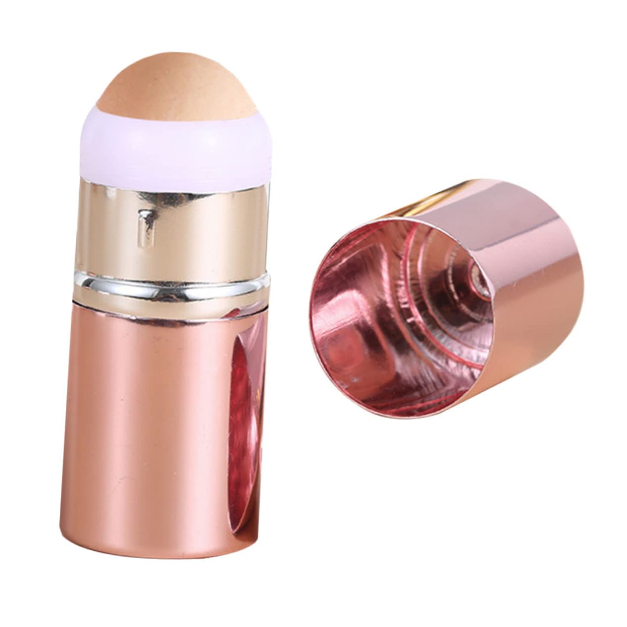 Beatifufu Facial Skin Oil Absorbing Stick Volcanic Stone Roller Face Skin Care Tool