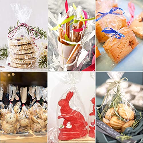 Clear Cellofaan Wrap Roll Crystal Clear cellofanen roll 2,5 Mil Dikheid Lange Film voor Geschenken, Manden, Hamper… - Afbeelding 6