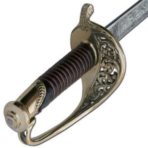 General Edge U.S. Civil War 1850 Army Staff Field Officers Sword