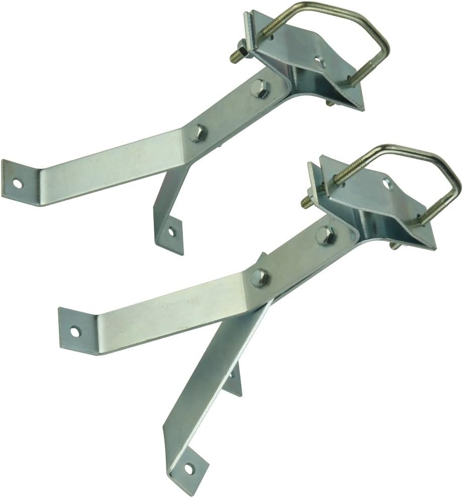 Best 8 Inch Heavy-Duty Antenna Wall Mount, 1 Pair