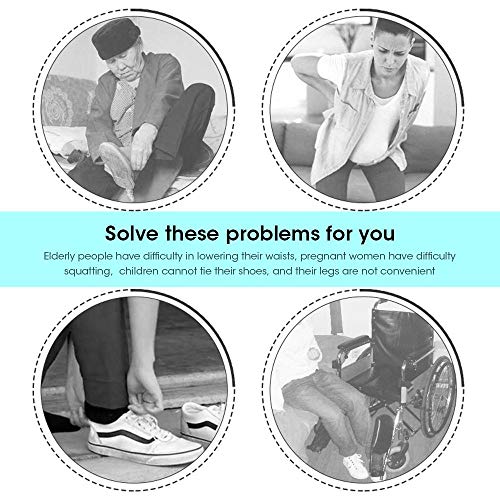 image for Feeke 6 Pack Lazy Shoe Helper Fits All Shoes - Portable Easy on & Off 