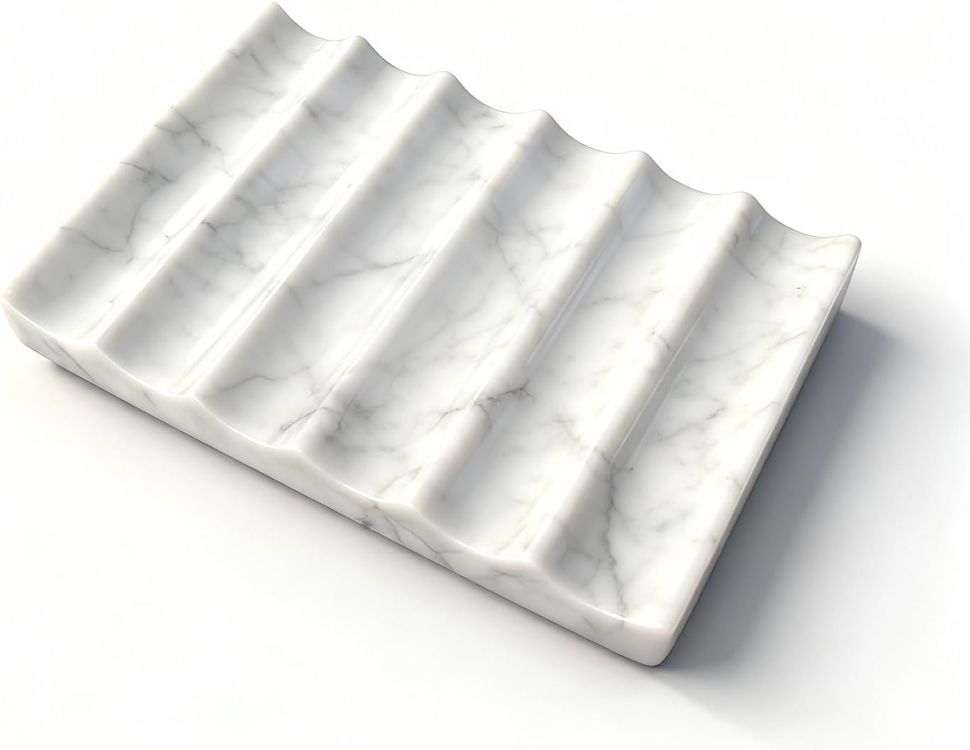 Real Luxurious Natural Marble Soap Dish for Shower,soap Dish for Bathroom