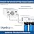 iSpring PMP1000 Water Booster Pump for High Capacity RO Membrane and Commercial Reverse Osmosis System Up to 120 psi, 3/8” Quick Connect Fitting