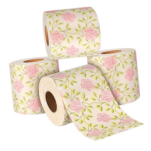 Papel higiénico decorativo de rosas diseño creativo para San Valentín y noches románticas