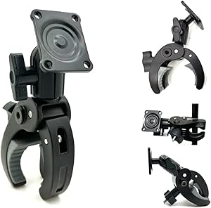 Lycogear Heavy Duty Aluminum C Clamp With 20mm Ball Joint - Tool-Free Tightening