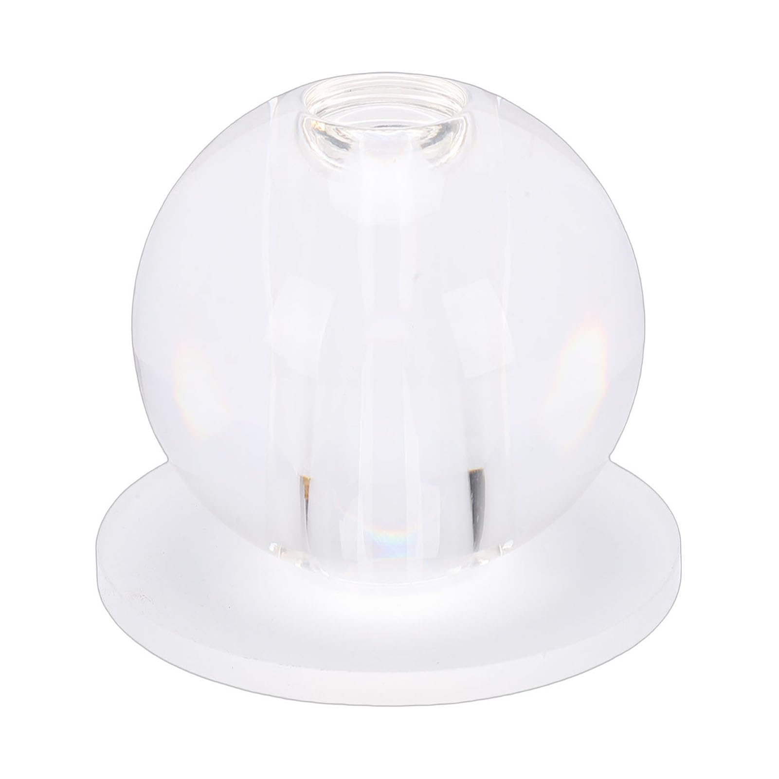 Cocoarm Entraîneur de Course de Queue de Billard en Verre 56 Mm avec Trou de Visée de 18 Mm, Base Antidérapante pour Débutants et Joueurs Avancés, Pratique en Club à Domicile