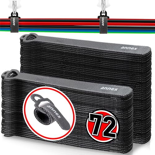 72pcs Bridas Cables: Organiza Los Cables Desordenados, Se Acabó El Lío, Duraderos, Adherencia Firme, Fáciles De Usar, Multiusos, Organizadores De Cables Para Casa Y Oficina