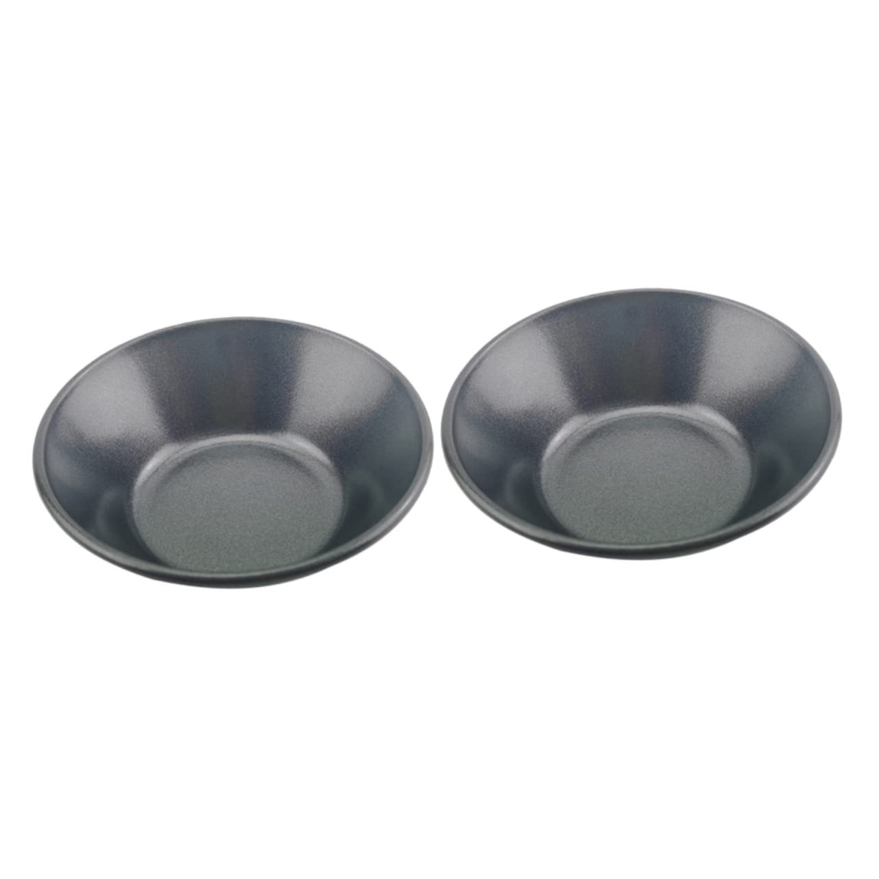 Amosfun 2 Pezzi 12 Pezzi Stampo Per Crostate All'uovo Stampo Per Torte Tortiera Antiaderente Per Crostate All'uovo Teglie Per Crostate Di Fiori Piccoli Per Crostate Black