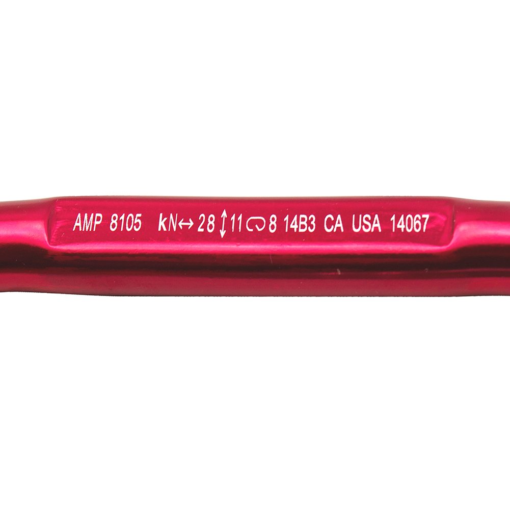 Fusion Climb Aztèque Acier Forme Ampoule Auto Lock Mousqueton