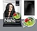 Nisha Natural Henna Based Hair Color (Natural Black) 10GM Pack of 10