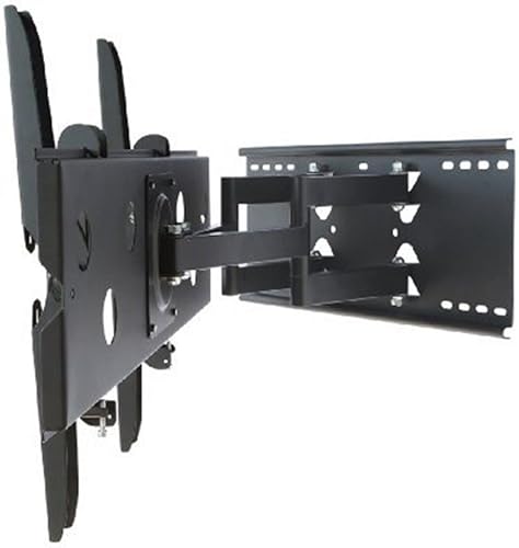 Miniatura 4 de 2xhome Nuevo soporte de montaje en pared para TV (doble brazo) y (1) paquete de estante único - Secure Cantilever LED LCD Plasma Smart 3D WiFi