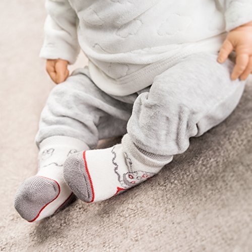 Jacobs Babymoden Babysokken, eerste paar sokken, 6 stuks (0-3 maanden), katoen, getest op schadelijke stoffen - Image 7