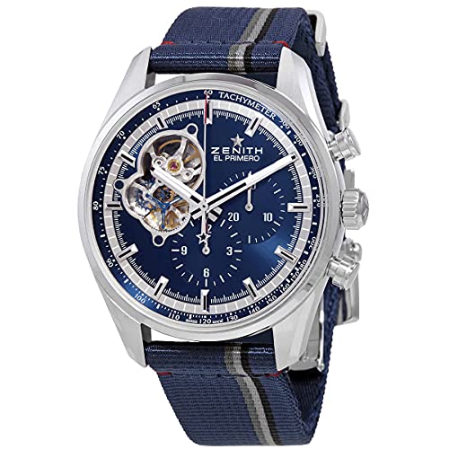 Zenith Chronomaster El Primero Open Blue Dial Steel 03.20416.4061/51.C802