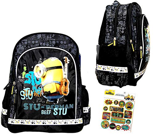 Minions: Super mochila   escolar   37 x 28 16   apto para DIN A4   STU Perman   Beef