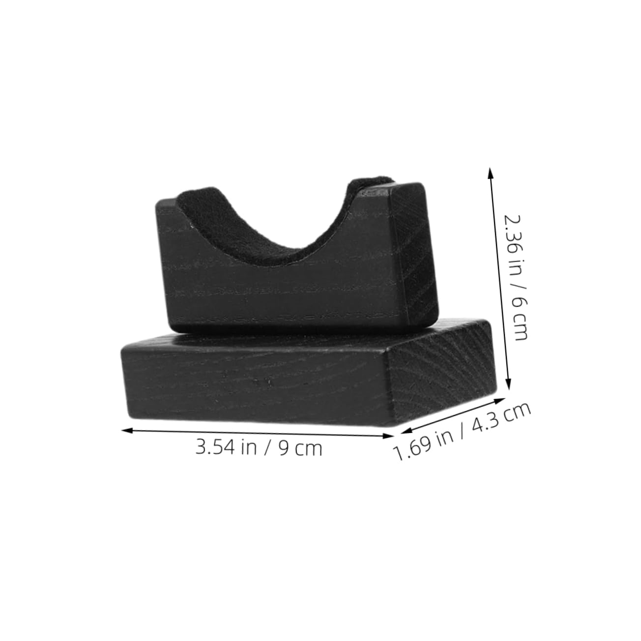 GALPADA Wooden Baseball Bat Holder 2 Pairs Bat Hangers for Wall Space-saving Organizer