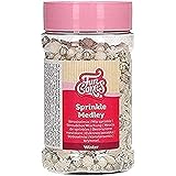 FunCakes Sprinkle Medley Winter: Zuckerstreusel, großartiger Geschmack, perfekt zum Dekorieren von Kuchen, Sprinkle Mix. 180 g.