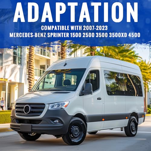 Estribo trasero negro para Mercedes-Benz Sprinter miniatura 2