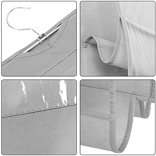 ZB soar Handbag Purse Organizer Enlarged 8 Pockets - image 6