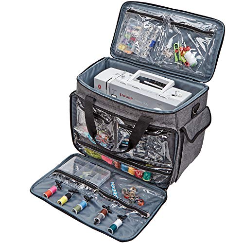 Homest Deluxe Sewing Machine Case With Wheels thumb #2