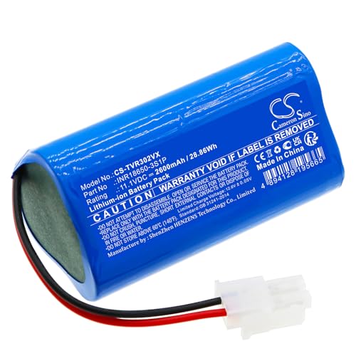 FYIOGXG Cameron Sino Battery for Total TVCRR30201 PN:Total INR18650-3S1P 2600mAh / 28.86Wh