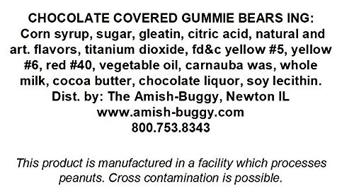 Miniatura 2 de Osos de goma cubiertos de chocolate con leche (1 libra)