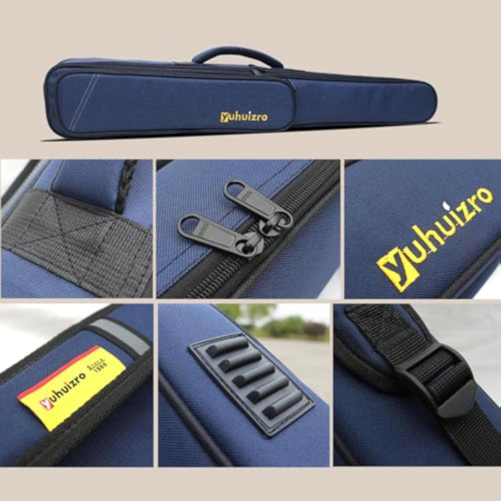 Soprano Saxophone Clarinet Case with Exterior Pocket