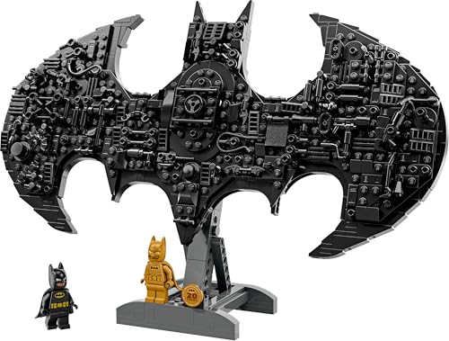 DC Logo di Batman - Giocattolo da Supereroi con 2 Minifigure da Collezione - Decorazione da Parete 3D Fai da Te o da Camera da Letto - Idea Regalo per Bambini da 12 Anni Fan del Film - 76330 - Lego - Immagine 6