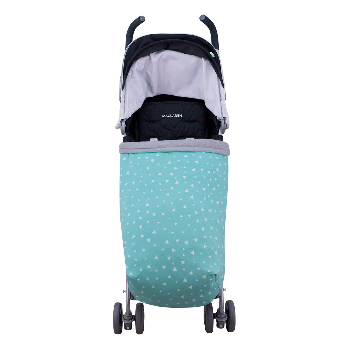 JYOKO Kids Manta Saco para Cochecito, portabebé (Mint Sparkles, Algodon)