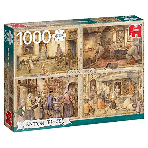 Jumbo 18818 Anton Pieck-Bakers from 19th Century 1000 Piece Jigsaw Puzzle