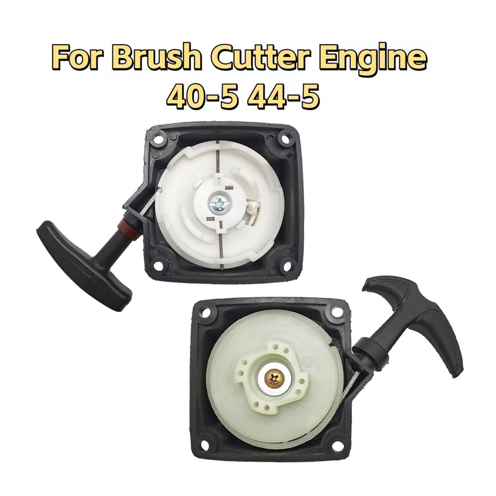 Kit De Arranque De Retroceso Fácil con Dial De Arranque De Garra De Aluminio, Apto para Motores De Cortacésped 40-5, 44-5, 33, Cg430 para 44F-5, Pieza De Reparación para Desbrozadoras