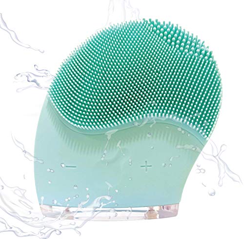 Cepillo de limpieza Facial Cleanlight, Limpiador Facial de silicona Eléctrico. Cepillo facial de silicona Ultrasónico de 7000 RPM, Cepillo exfoliante de limpieza Profunda Impermeable,