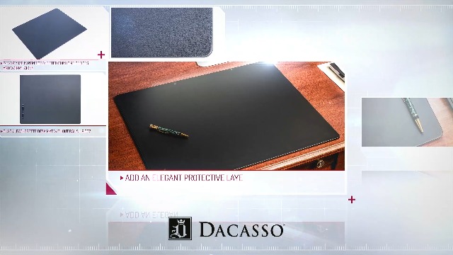 Tapete de escritorio Dacasso Classic Leatherette 24 x 19 negro miniatura 7