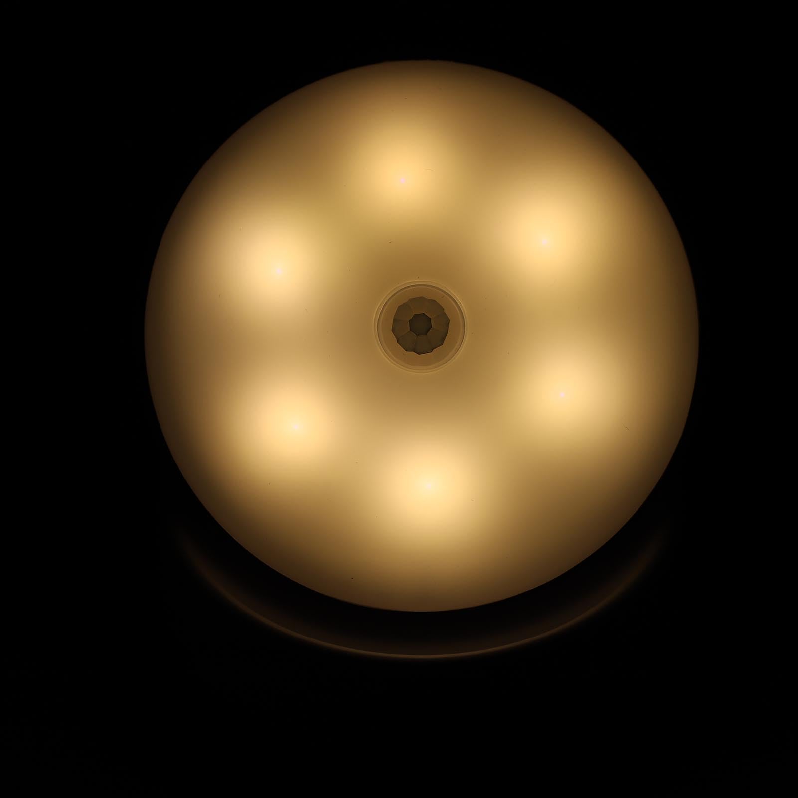 Jectse LED Induction Lamp, LED Night Light 360 Degree Rotating Energy Saving for Staircase (Warm Light) - Image 3