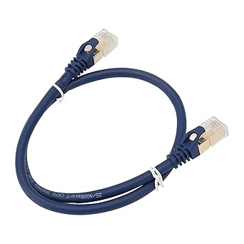 UBERSWEET Network Cord, 40Gbps 2000MHz Cat 8 Ethernet Cable for Ethernet Switch for Modem for Router