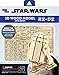 Star Wars R2-D2 3D Wood Puzzle & Model Figure Kit (81 Pcs) Build & Paint Your Own 3-D Star Wars Movie Replica R2D2 Droid Toy, No Glue Required - Gift for Kids, Teens, Adults & Fans of The Movie (12+)