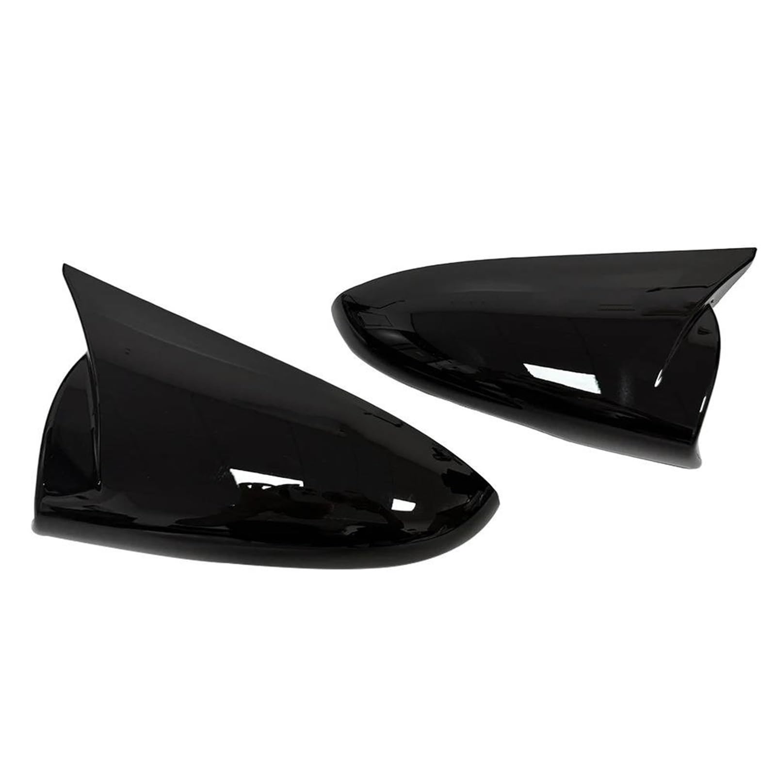 Car Rearview Side Wing Mirror Cap Cover Sticker for Hyundai for LAFESTA I20 I20N for BAYON 2020-2023 Car Wing Mirror Covers(Gloss Black)
