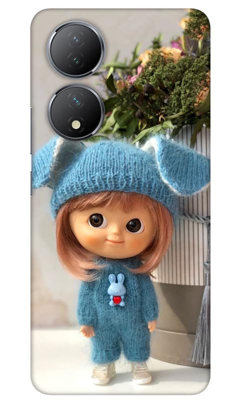 Lil Doll Back Cover for Vivo Y100 (Poly Carbonate | Multicolor)