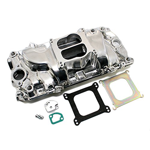 Assault Racing Products PC3000 Big Block Chevy Dual Plane Oval Port Polished Aluminum Intake Idle-6000 RPM BBC
