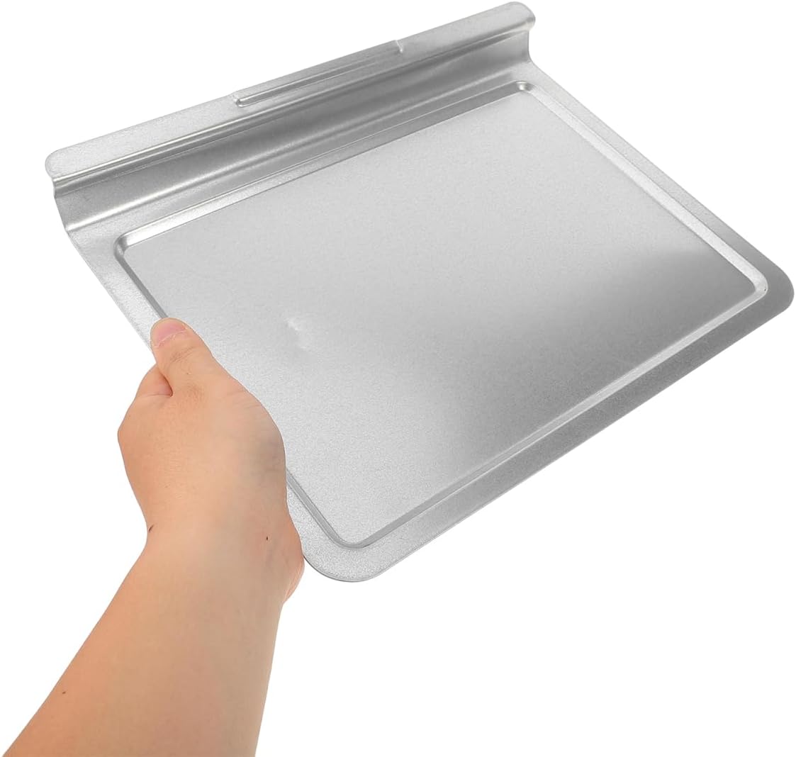 Electric Oven Drip Pan 15L Metal Oil Catch Tray for Baking Roasting Grilling Kitchen Household Use 11.22X9.25X0.87 Inches