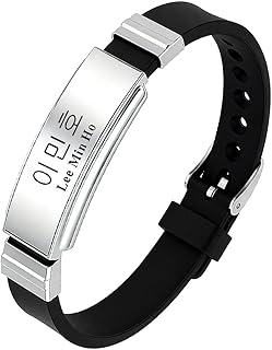 Comprar GHPKOTW Kpop Stray Kids Merch,Stray Kids Minho,Minho Merch, Pulseras De Silicona Para Regalos, Acero Inoxydable, Kpop Regalos Gadget Para STAY, Accesorios Stray Kids, Regalos Stray Kids