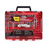 Disston BLU-MOL Xtreme 180 Piece Impact Driver/Screwdriver Bit Set E0100501