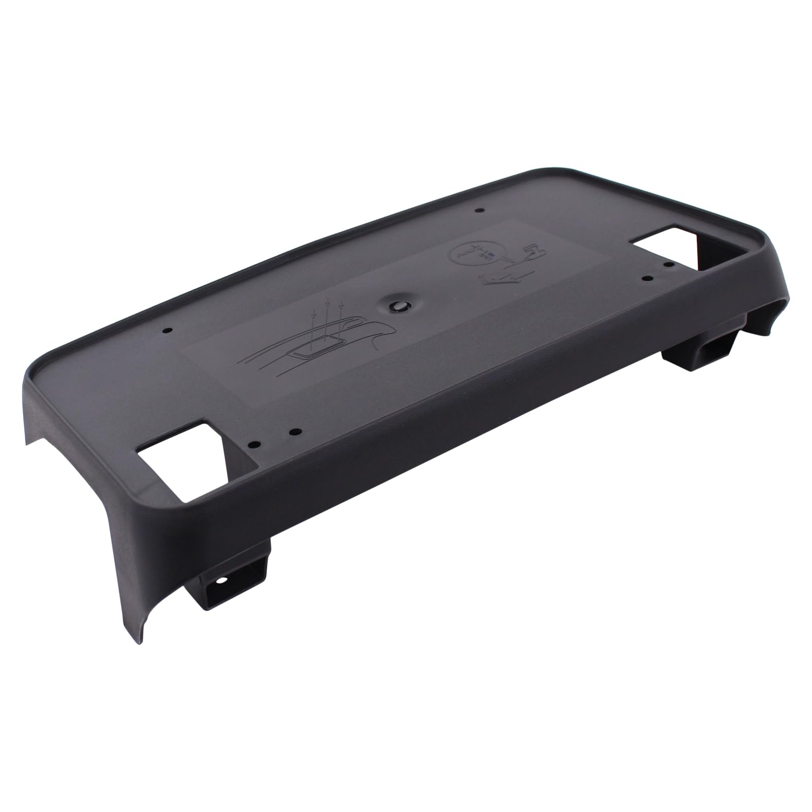 MOTOKU Front License Plate Bracket For Chevy Silverado 1500 2019-2022 - Replacement Holder W/ Screws