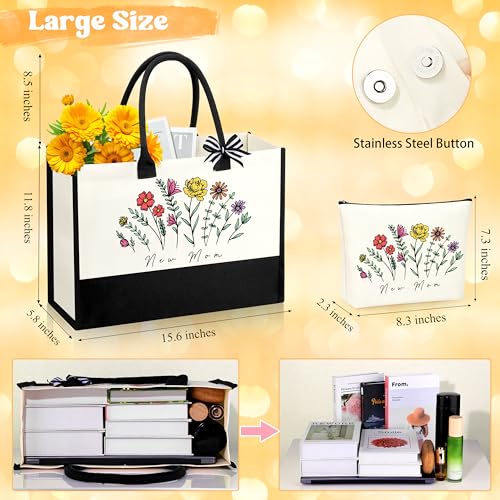 Bolso tote para mujer: regalo para nueva mamá, gran mamá o cumpleaños miniatura 4
