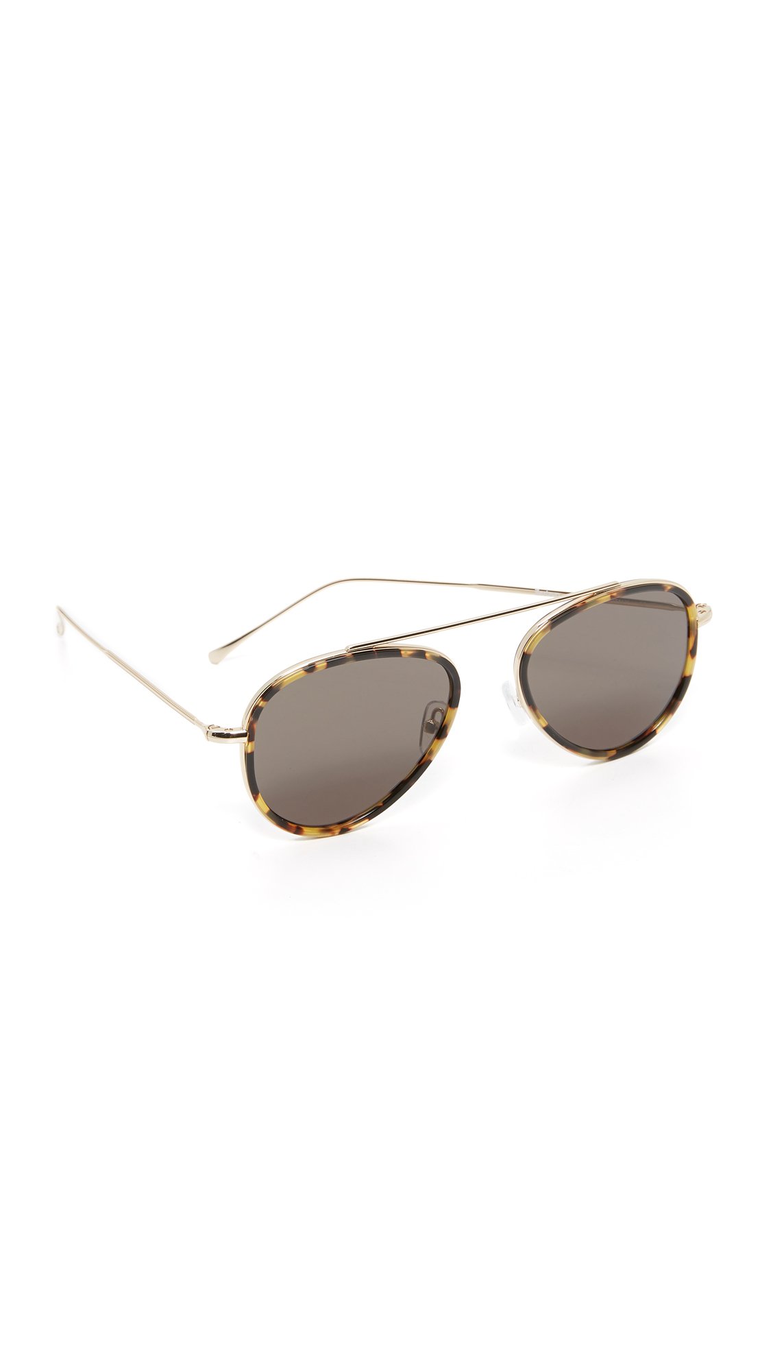 IllestevaWomen's Dorchester Ace Sunglasses, Tortoise/Grey, One Size