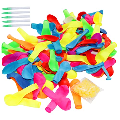 Vaguelly Fast Water Balloon Accessory Pack Water Balloons Bands Tools for Birthday Party Decorations Random Summer Pool Random Color