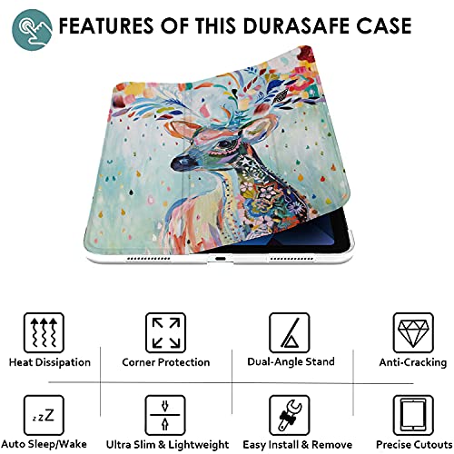 Image of DuraSafe Cases for iPad Pro 12.9 3rd Generation 2018 PC Case A1876 MTEL2HN /A MTEM2HN /A A2014 MTFN2HN /A MTFQ2HN /A A1983 MTHN2HN /A MTHU2HN /A MTJA2HN /A MTJ02HN /A MTJN2HN /A - Deer Print